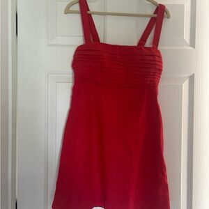 Abercrombie & Fitch Red Mini Dress